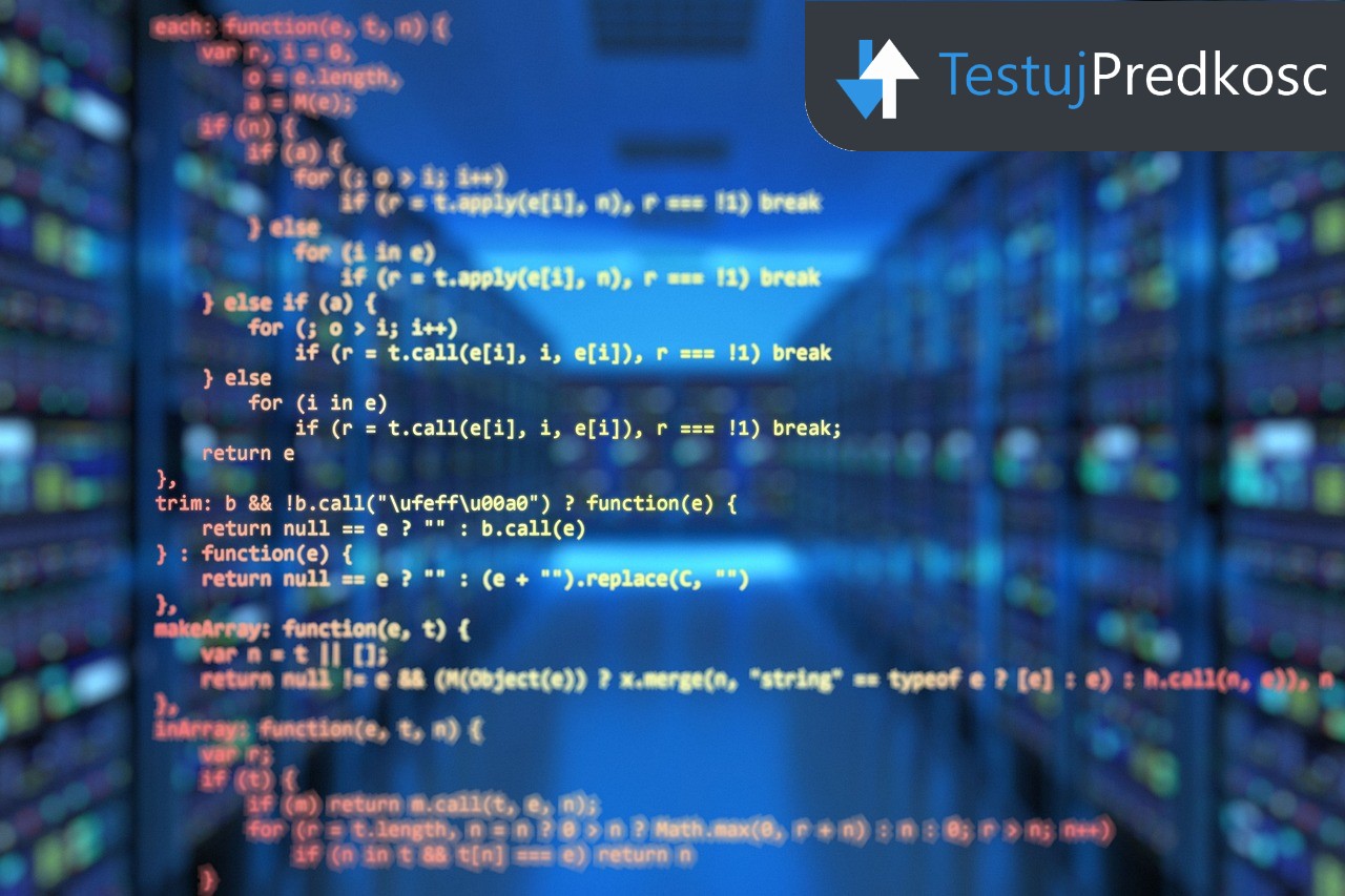 Testujpredkosc.pl - speedtest